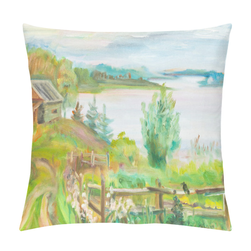 Personality  Lake Seliger Pillow Covers