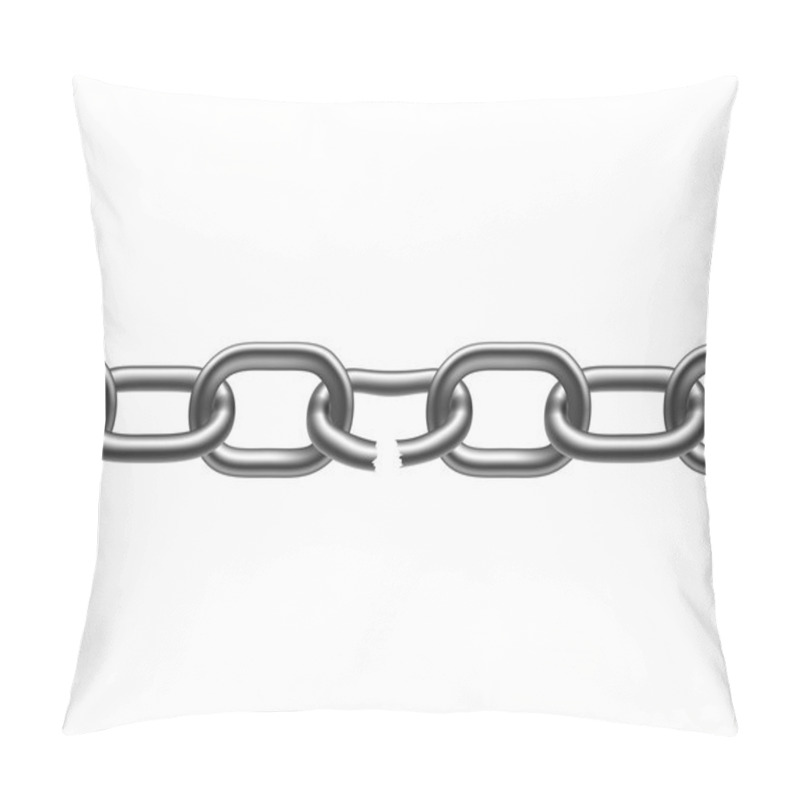 Personality  Broken Metal Chain Pillow Covers