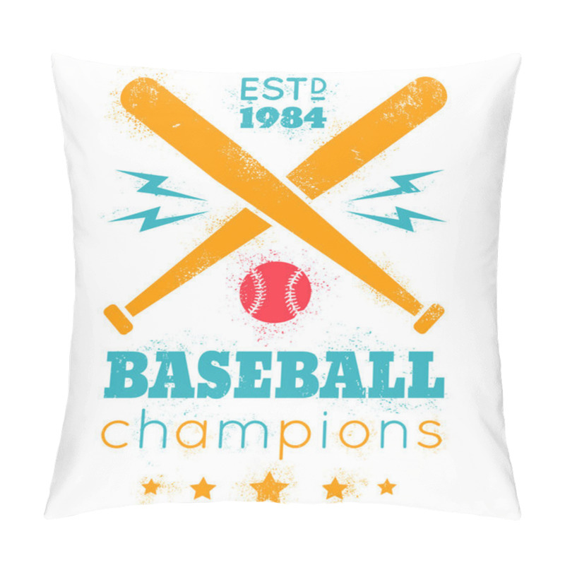 Personality   Logo For Baseball Pillow Covers