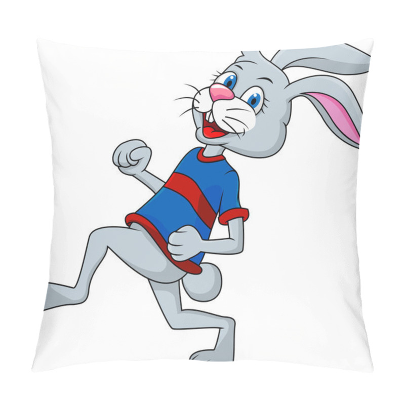 Personality  Rabbit Running Pillow Covers