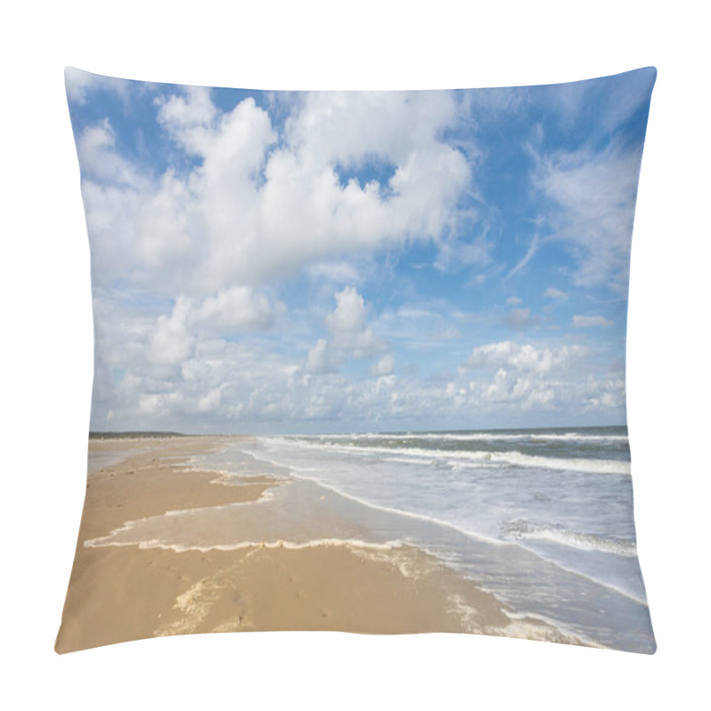 Personality  At The Beach Of Schiermonnikoog Pillow Covers