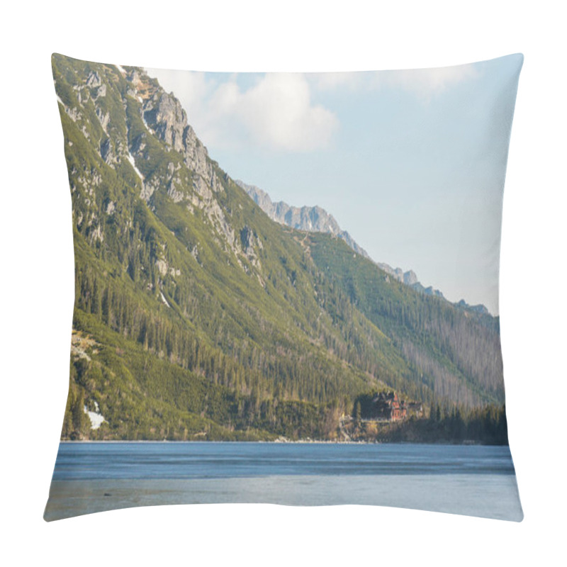 Personality  Mountains And Clouds Scene Pillow Covers