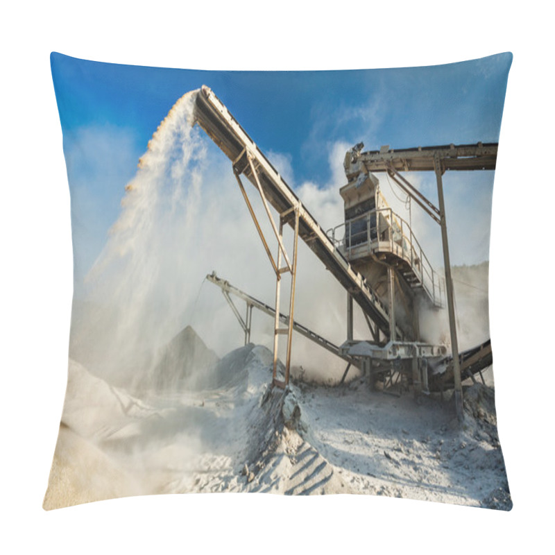 Personality  Industrial Crusher - Rock Stone Crushing Machine Pillow Covers