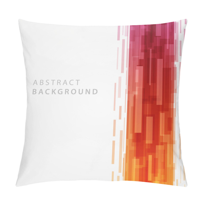 Personality  Abstract Geometric Lines Vector Background. Pillow Covers