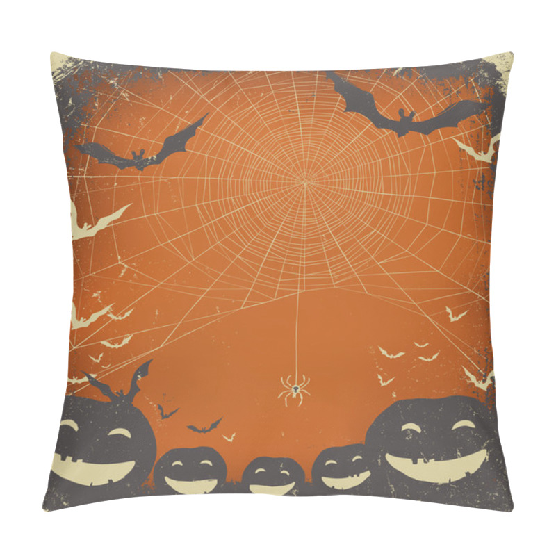 Personality  Halloween Themed Background Pillow Covers