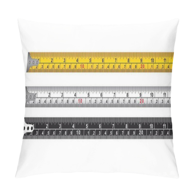 Personality  Tape Measure Pillow Covers