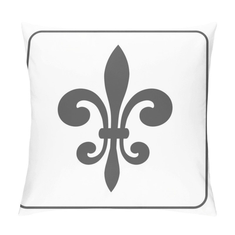 Personality  Fleur De Lis Emblem Icon Pillow Covers