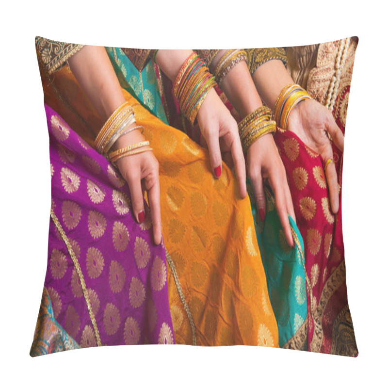 Personality  Bollywood Dancers Dress Pillow Covers