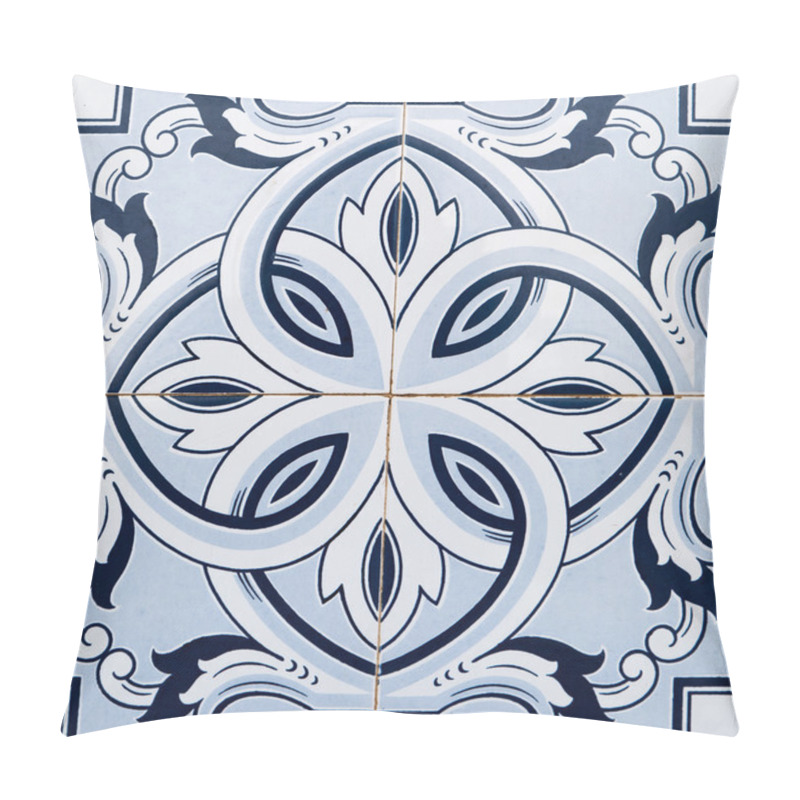 Personality  Traditional Portuguese Glazed Tiles Pillow Covers