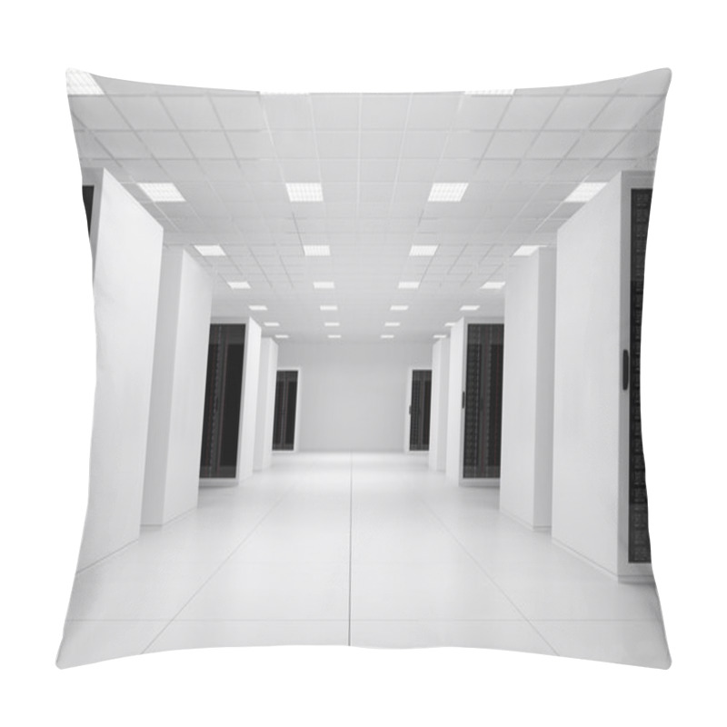 Personality  Data Centre Side View Pillow Covers