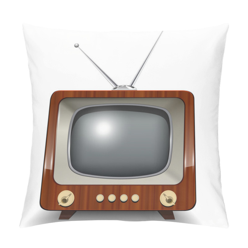 Personality  Retro Tv Pillow Covers