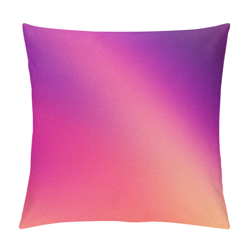 Personality  Abstract Pastel Purple Orange Blurred Grainy Gradient Pillow Covers