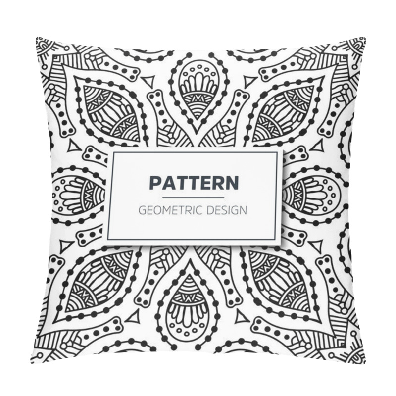 Personality  Seamless Ethnic And Tribal Pattern Pillow Covers