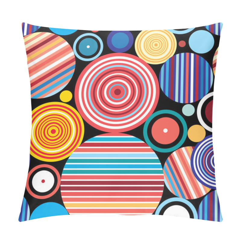 Personality  Seamless Geometric Pattern Pillow Covers