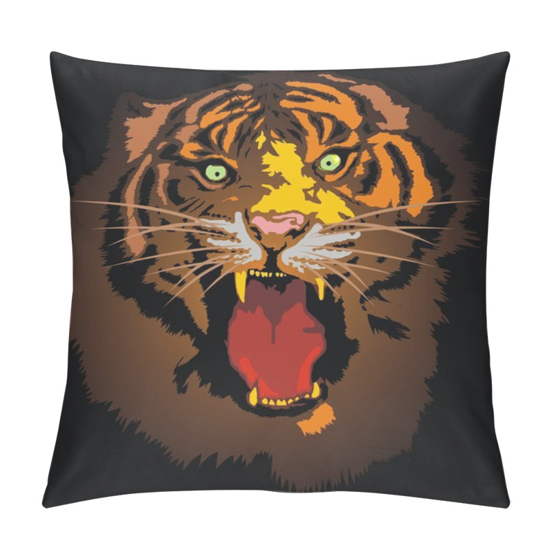 Personality  Motorbike With Animal Background Pillow Covers