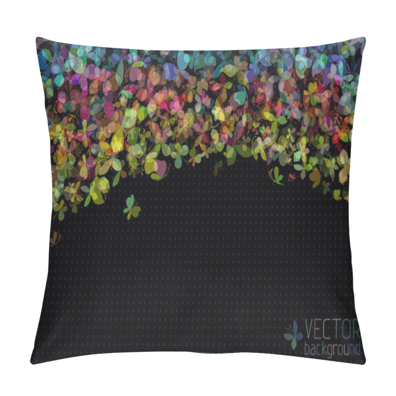 Personality  Butterflies Background Pillow Covers