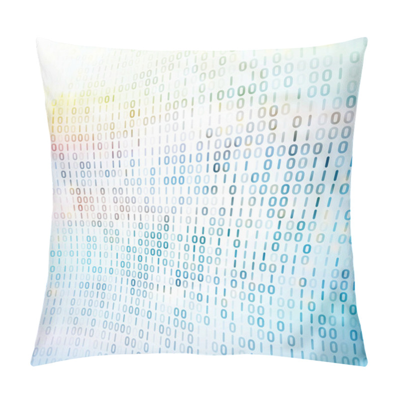 Personality  Digital Code Background Pillow Covers