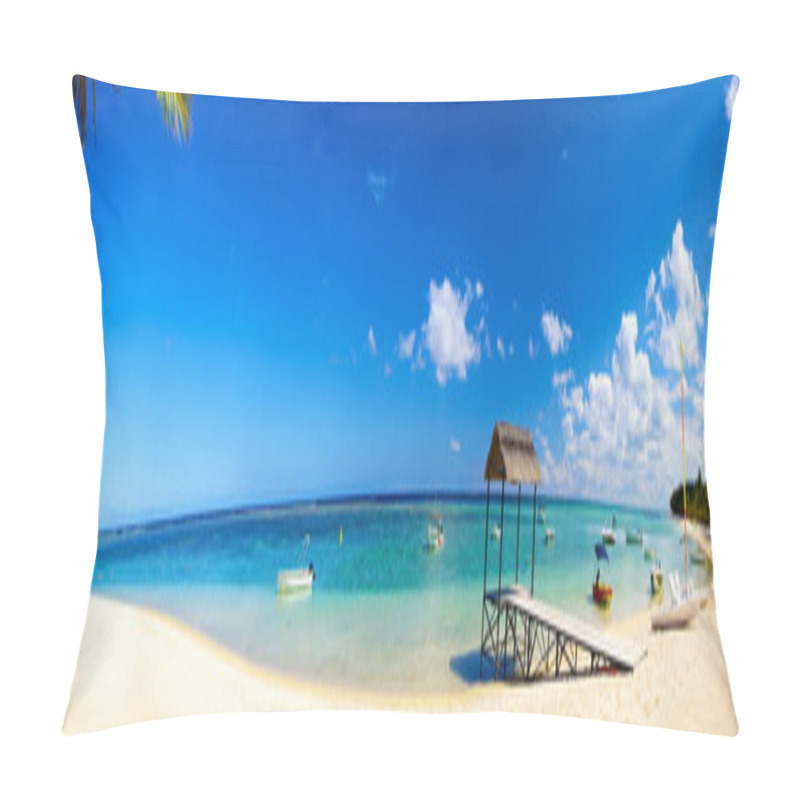 Personality  Tropical Sand Beach Panorama Pillow Covers