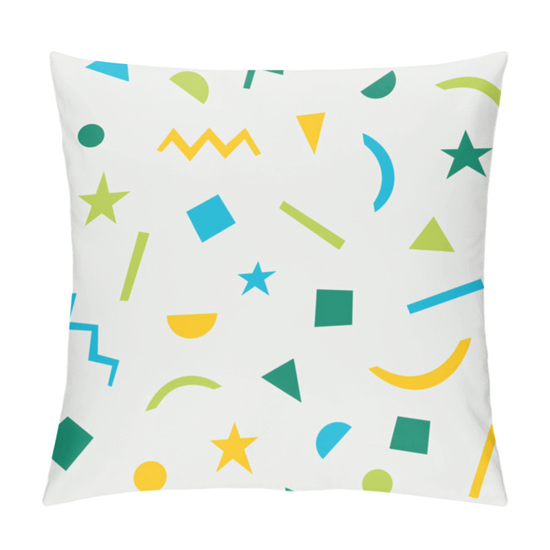 Personality   Pattern With Different Geometrical Shapes Pillow Covers