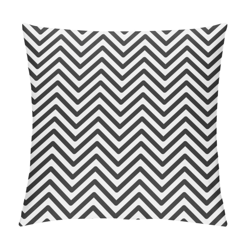 Personality  Zig Zag Seamless Geometric Pattern. Pillow Covers