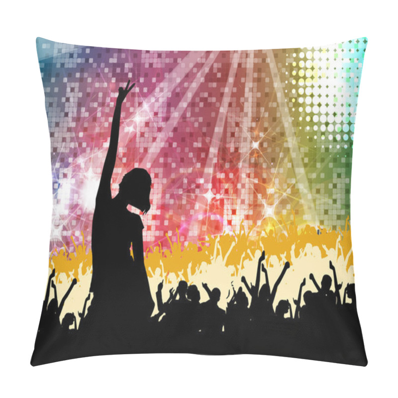 Personality  People Dancing Silhouettes Pillow Covers