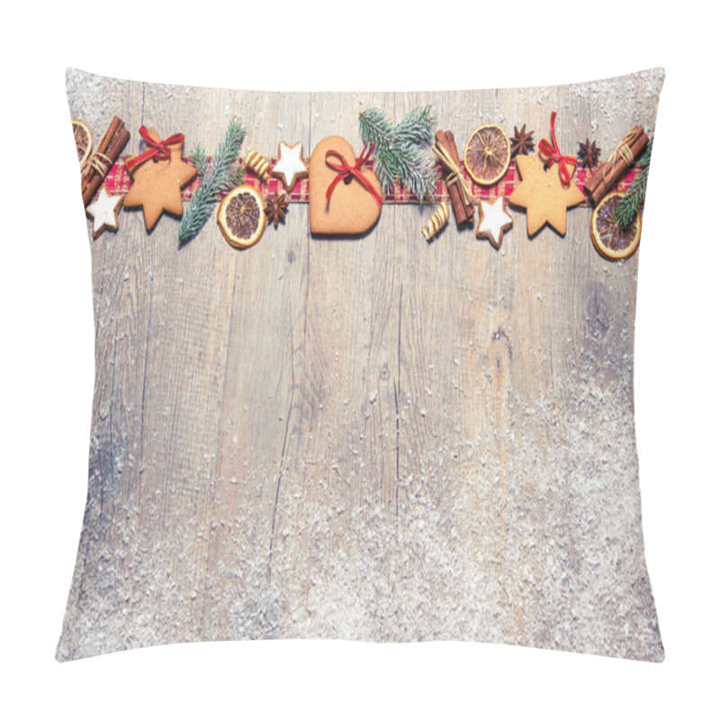 Personality  Christmas Background Pillow Covers