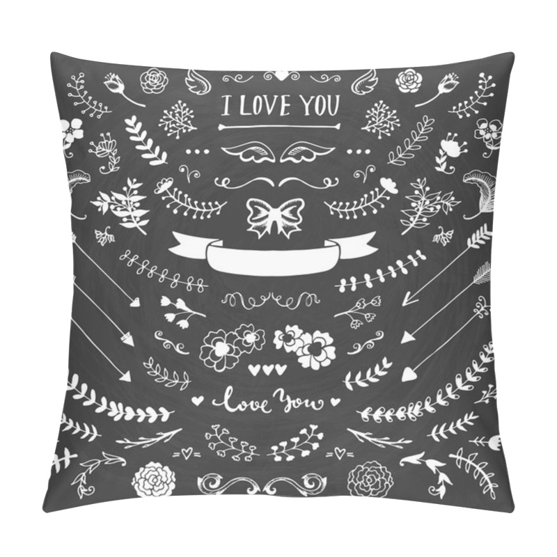 Personality  Floral Elements Collection Pillow Covers