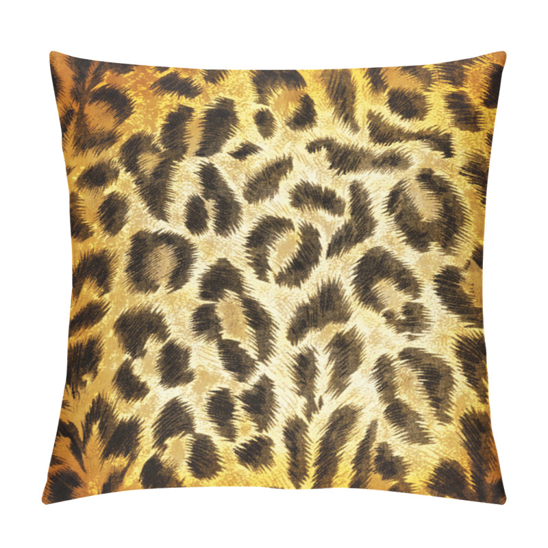 Personality  Cheetah Pattern Pillow Covers