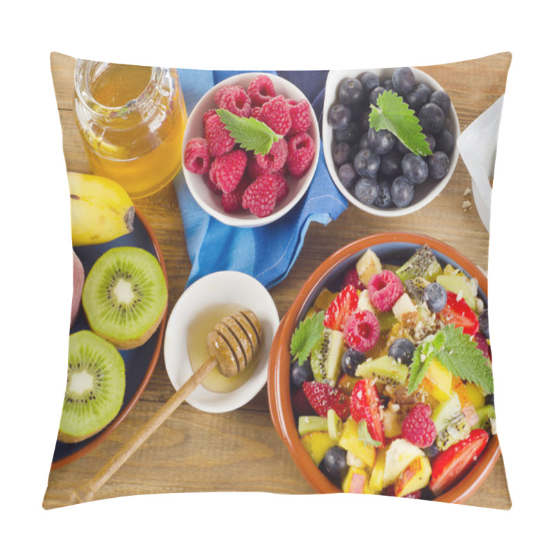 Personality  Healthy Homemade Fruit Salad Pillow Covers