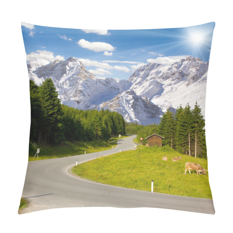 Personality  Mountainous Countryside Pillow Covers