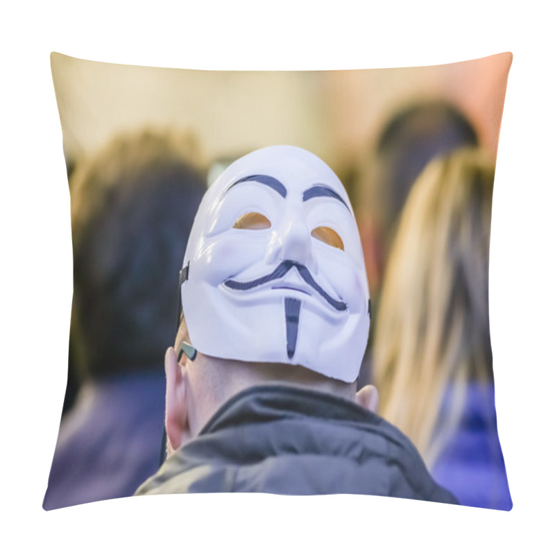 Personality  Guy Fawkes Mask Pillow Covers