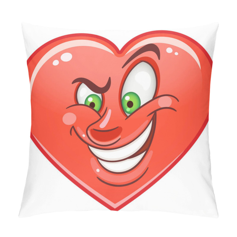 Personality  Heart Emoticons Smiley Emoji Pillow Covers