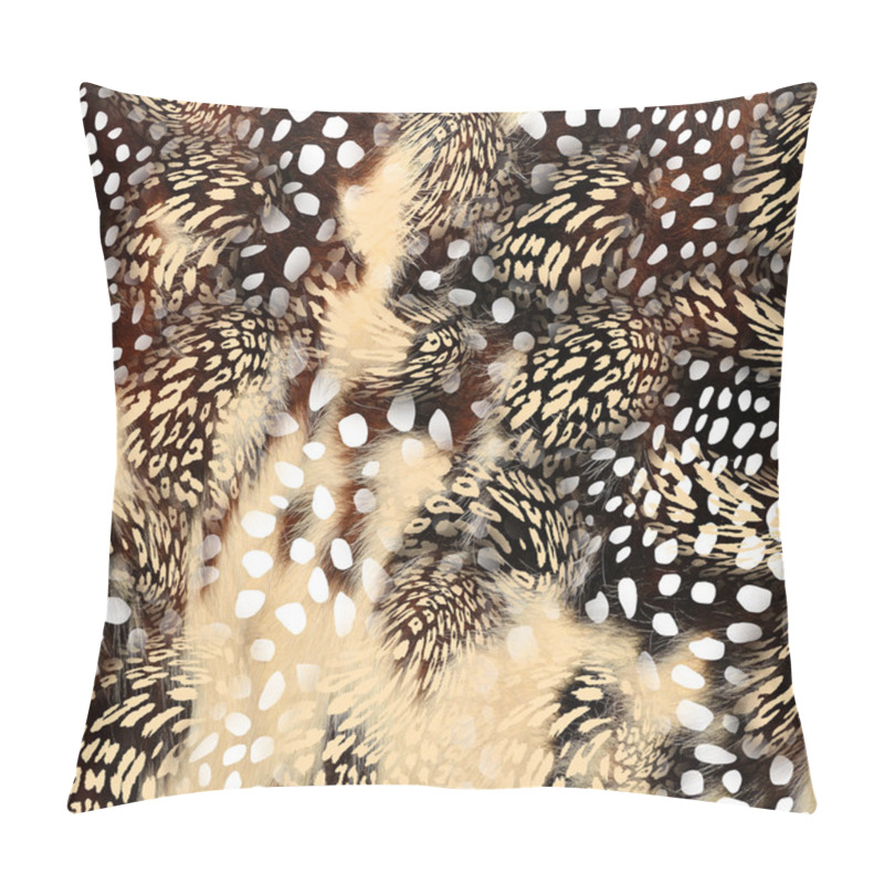 Personality  Leopard Texture Background Pillow Covers