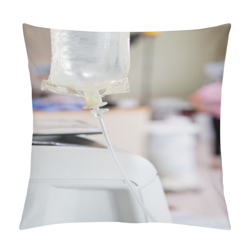 Personality  Solution Bag Hanging On Dialysis Machine Pillow Covers