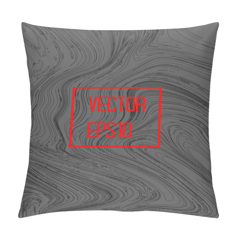 Personality  Abstract Card With Liquid Lines.  Pillow Covers