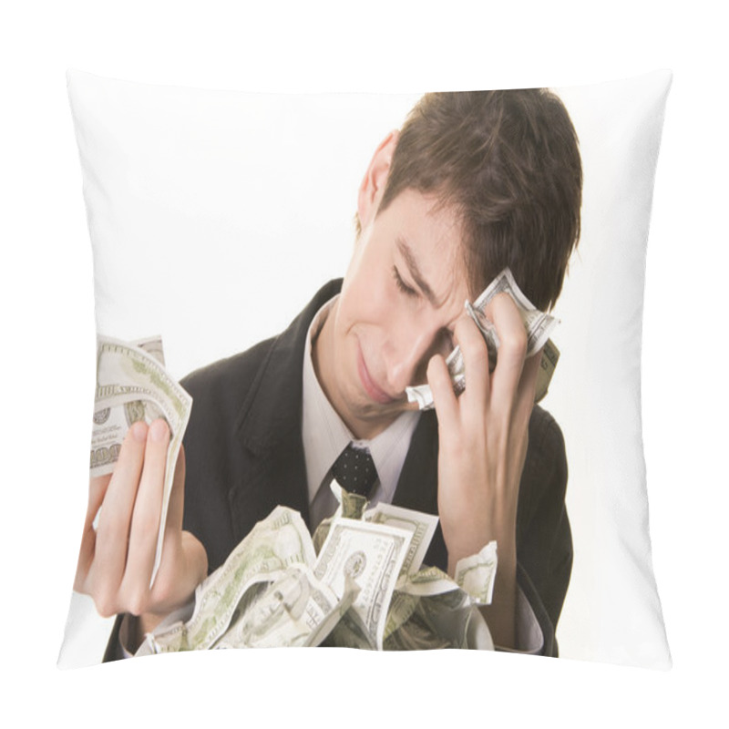 Personality  The Money Has Simply Vanished Pillow Covers