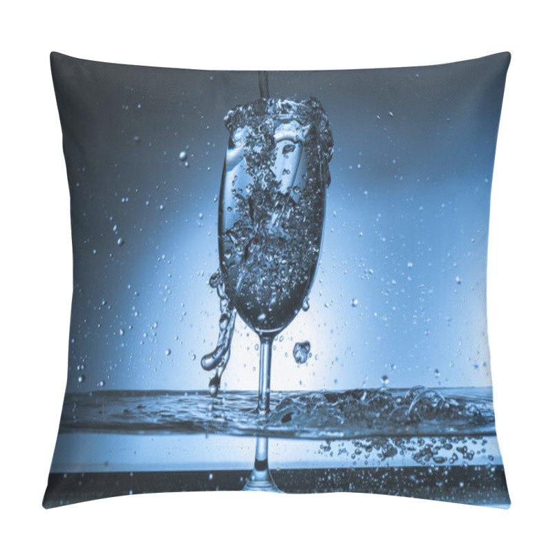 Personality  Water　Glass　　water Splash Pillow Covers