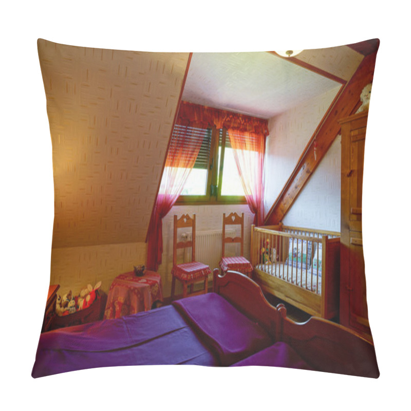 Personality  Countryside House Comfortable Interior In Alsacien Style Pillow Covers