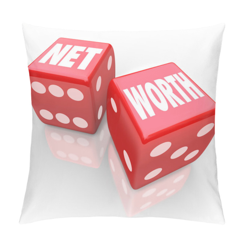 Personality  Net Worth Two Dice Total Financial Wealth Value Accounting Risk Pillow Covers