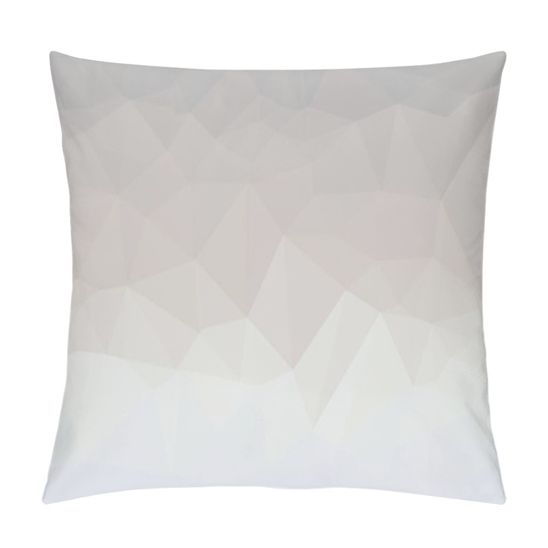 Personality  Grey Geometric Background With Mosaic Design Pillow Covers