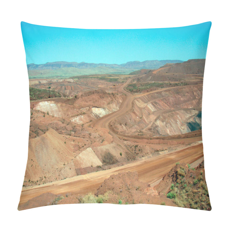 Personality  The Mining Of Raw Materials, Coal Mining Industry In Australia Pillow Covers