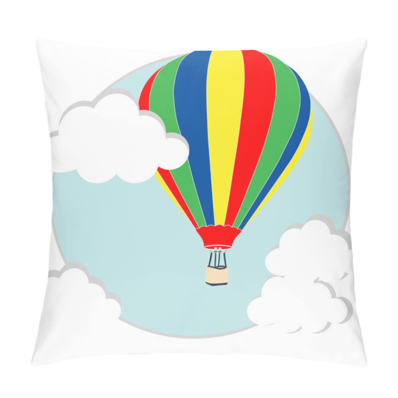 Personality  Balloon In The Sky Pillow Covers