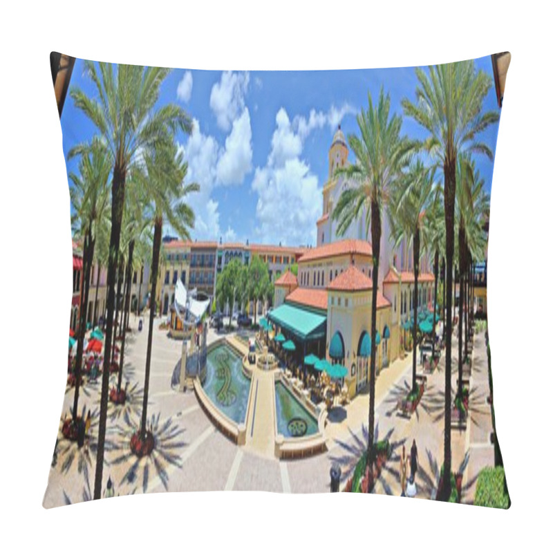 Personality  City Place West Palm Beach Pillow Covers