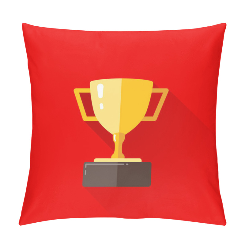 Personality  Illustration Of A Champions Cup Pillow Covers