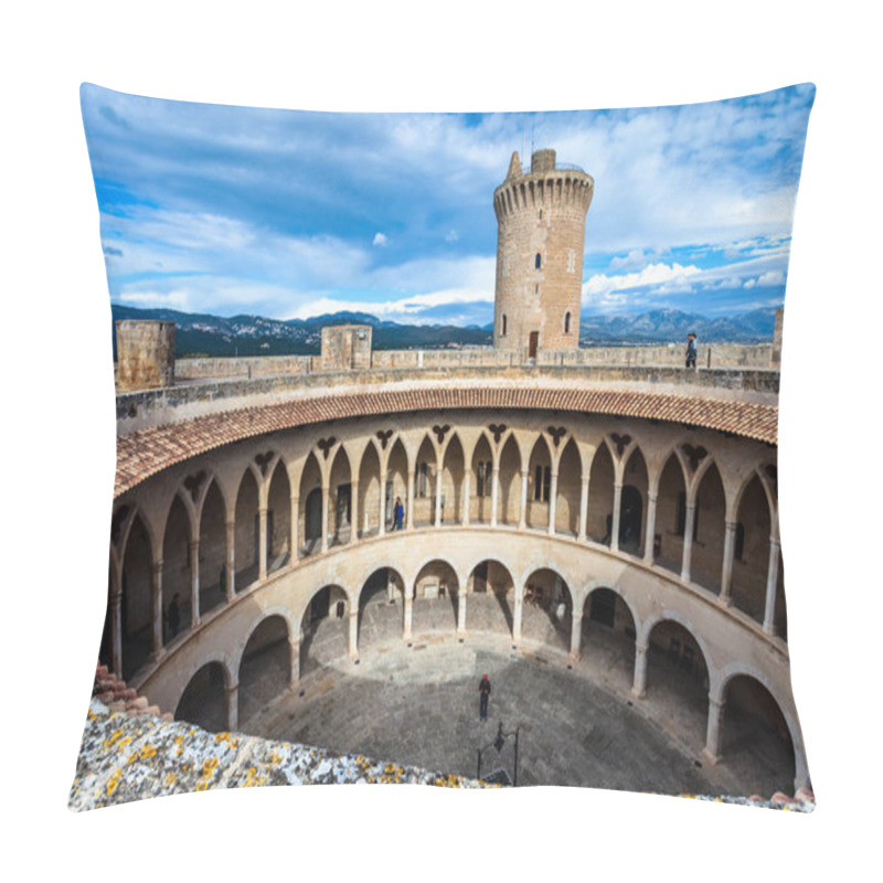 Personality  Bellver Castle, Palma De Mallorca Pillow Covers