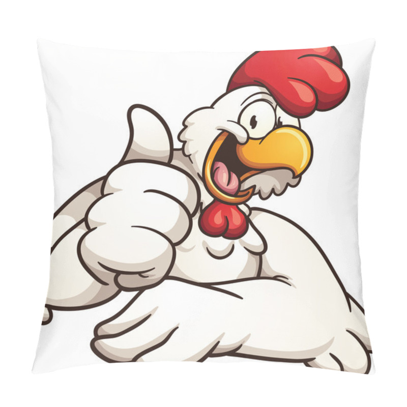 Personality  Cartoon Chicken Pillow Covers