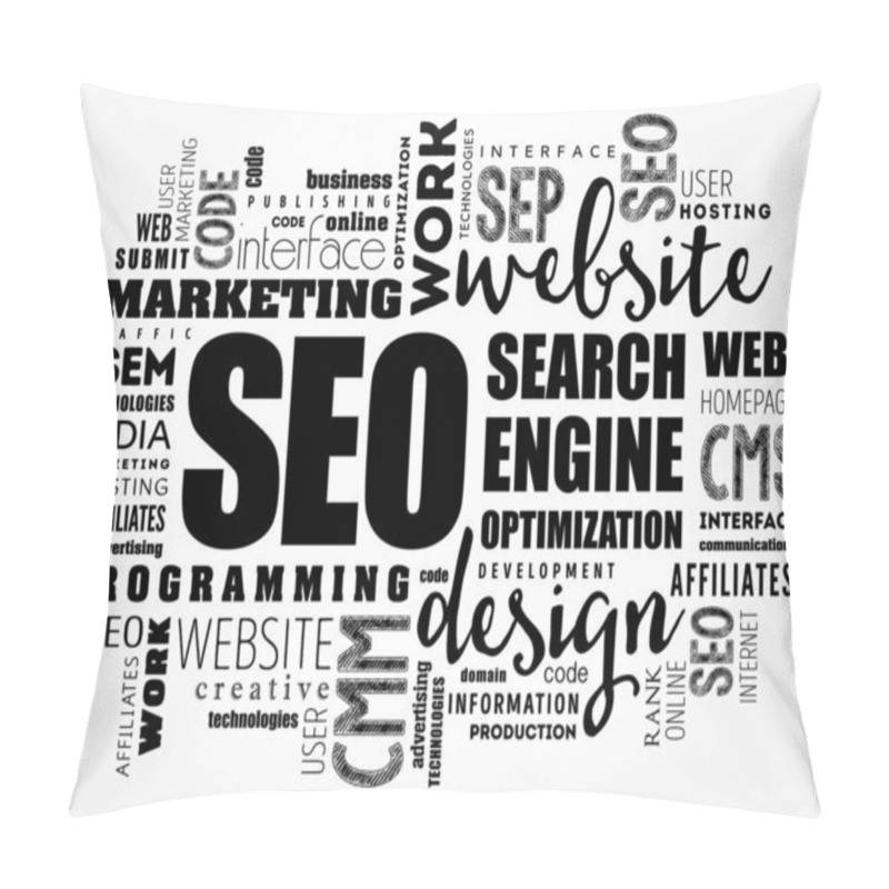 Personality  SEO (Search Engine Optimization) Pillow Covers