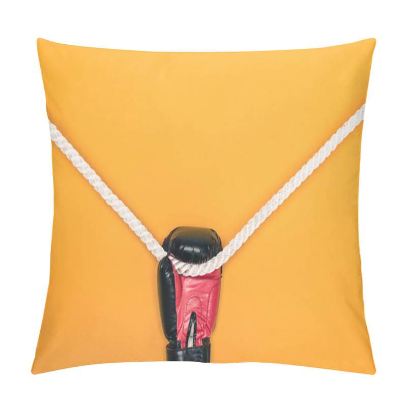 Personality  Boxing Glove Hanging On Rope Pillow Covers