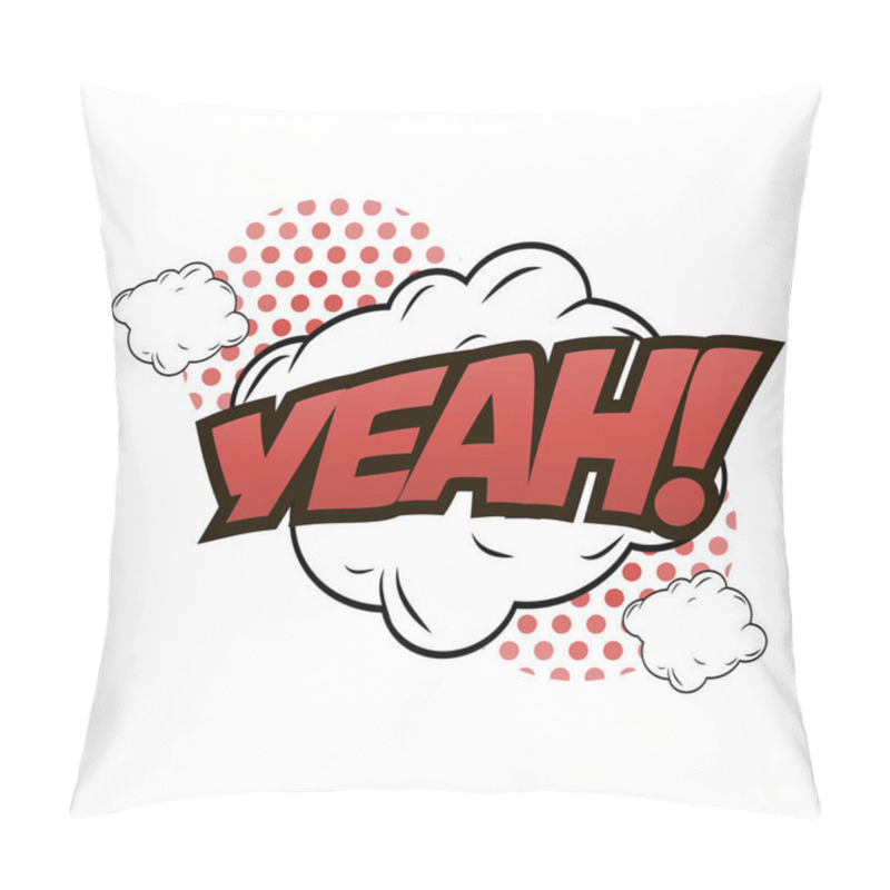 Personality  Comic Sound Effect Sign Pillow Covers