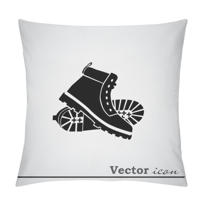 Personality  Working Boots Icon Pillow Covers